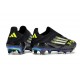 Scarpe adidas F50+ Senza Lacci FG Nero Core Ferro Metallizzato Limone Lucido