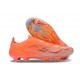 Scarpe adidas F50+ Senza Lacci FG Arancione Nero