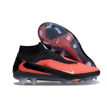 Scarpa da Calcio Nike Phantom 6 Elite DF FG Cremisi Vivace Nero 