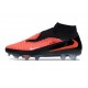 Scarpa da Calcio Nike Phantom 6 Elite DF FG Cremisi Vivace Nero 