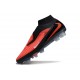 Scarpa da Calcio Nike Phantom 6 Elite DF FG Cremisi Vivace Nero 