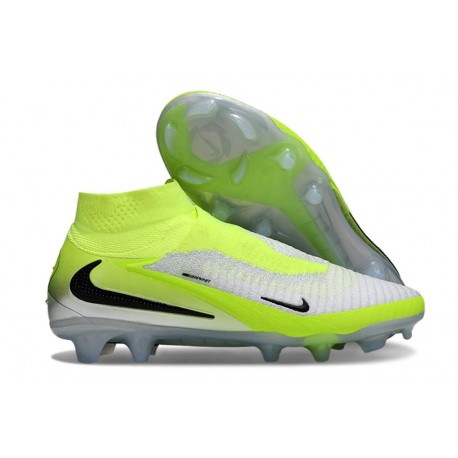 Scarpa da Calcio Nike Phantom 6 Elite DF FG Grigio Verde Nero