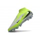 Scarpa da Calcio Nike Phantom 6 Elite DF FG Grigio Verde Nero