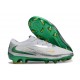 Nike Phantom 6 Elite Low FG Bianco Argento Verde