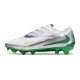 Nike Phantom 6 Elite Low FG Bianco Argento Verde
