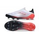 Adidas Scarpa da Calcio F50 Elite LL FG Bianco Nero Rosso