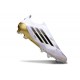 Adidas Scarpa da Calcio F50 Elite LL FG Bianco Nero Core Oro Met