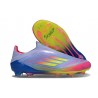 Adidas Scarpa da Calcio F50 Elite LL FG Blu Fusion Limone Lucido Rosa Lucido