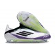 Adidas Scarpa da Calcio F50 Elite LL FG X Messi Ftwr Bianco Nero Core Unity Viola