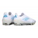 Adidas Scarpa da Calcio F50 Elite LL FG Bianco Perla Metallico