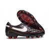 Scarpa Nike Tiempo Legend 10 Elite FG Ronaldo Nero Bianco Rosso