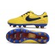 Scarpa Nike Tiempo Legend 10 Elite FG Ronaldo Giallo Svart