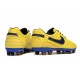 Scarpa Nike Tiempo Legend 10 Elite FG Ronaldo Giallo Svart