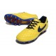 Scarpa Nike Tiempo Legend 10 Elite FG Ronaldo Giallo Svart