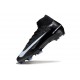 Nike Zoom Mercurial Superfly 10 Elite FG Nero Blu Ghiaccio