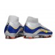 Nike Zoom Mercurial Superfly 10 Elite FG Argento Blu Giallo