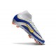 Nike Zoom Mercurial Superfly 10 Elite FG Argento Blu Giallo