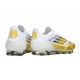 Adidas F50 Elite FG Nuovo Bianco Giallo Nero