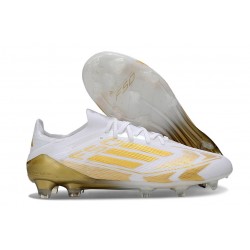 Scape Adidas F50 Elite FG Bianco Oro Met
