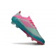 Scape Adidas F50 Elite FG X Messi Flash Acqua Rosa Lucido Ciano Lucido