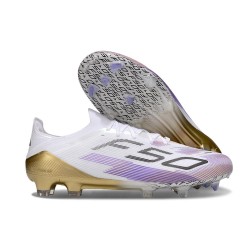 Scape Adidas F50 Elite FG Bianco Viola Nero