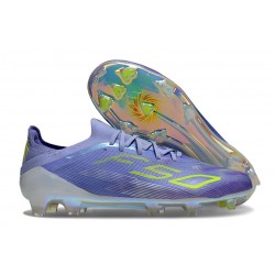 Scape Adidas F50 Elite FG Viola Tone Limone Lucido Viola Rush