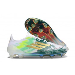Scape Adidas F50 Elite FG Bianco Verde Dorado