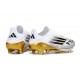 Scarpa da Calcio adidas F50+ FG Bianco Nero Oro Met