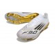 Scarpa da Calcio adidas F50+ FG Bianco Nero Oro Met