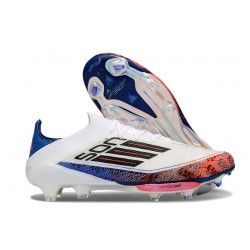 Scarpa da Calcio adidas F50+ FG MESSI Ftwr Bianco Rosso Lucido Argento Metallico