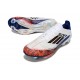 adidas F50+ FG MESSI Ftwr Bianco Rosso Lucido Argento Metallico