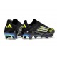 Scarpa adidas F50+ FG Nero Core Ferro Metallizzato Limone Lucido