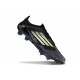 Scarpa adidas F50+ FG Nero Core Ferro Metallizzato Limone Lucido