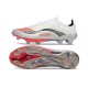 adidas F50+ FG MESSI Ftwr Bianco Rosso Lucido Argento Metallico