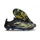 Scarpa adidas F50+ FG Nero Core Ferro Metallizzato Limone Lucido