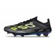Scarpa adidas F50+ FG Nero Core Ferro Metallizzato Limone Lucido