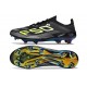 Scarpa adidas F50+ FG Nero Core Ferro Metallizzato Limone Lucido