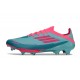 Scarpa da Calcio adidas F50+ FG X Messi Flash Acqua Rosa Lucido Ciano Lucido