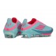 Scarpa da Calcio adidas F50+ FG X Messi Flash Acqua Rosa Lucido Ciano Lucido