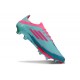Scarpa da Calcio adidas F50+ FG X Messi Flash Acqua Rosa Lucido Ciano Lucido