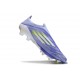 Scarpe adidas F50+ Senza Lacci FG Viola Tone Limone Lucido Viola Rush