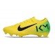 Scarpa Nike Mercurial Vapor 16 Elite FG Kylian Mbappe Giallo Nero Verde