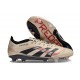 Scarpe da Calcio adidas Predator Elite FG Platin Met Nero Aurora Rosso