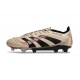 Scarpe da Calcio adidas Predator Elite FG Platin Met Nero Aurora Rosso