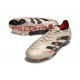 Scarpe da Calcio adidas Predator Elite FG Platin Met Nero Aurora Rosso