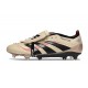 adidas Predator Elite Fold-over Tongue FG Platin Met Nero Aurora Rosso