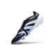 adidas Predator Elite Fold-over Tongue FG Nero Bianco Blu