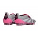 adidas Predator Elite Fold-over Tongue FG Grigio Rosa Bianco