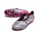 adidas Predator Elite Fold-over Tongue FG Grigio Rosa Bianco