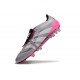 adidas Predator Elite Fold-over Tongue FG Grigio Rosa Bianco